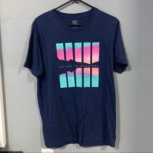 Old Navy Say Yes To Adventure Sunrise Shirt